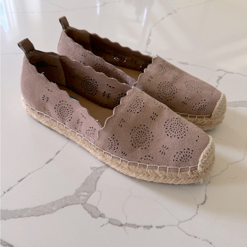 Crown Vintage Leather Espadrille size 10